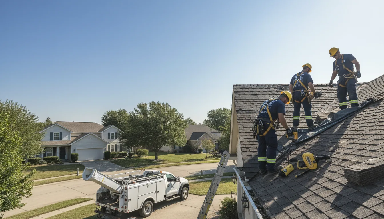 Emergency Roof Repair in De Soto, KS near me